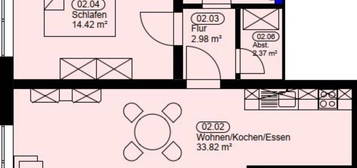 2-Zimmer Erdgeschosswohnung in Dersum