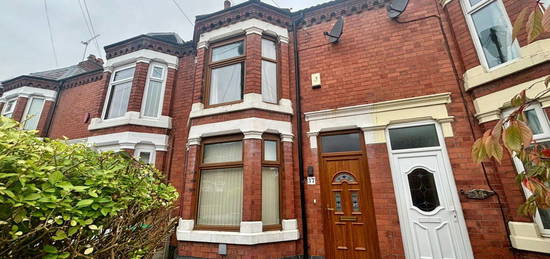 Terraced house to rent in Nelson Street, Crewe CW2