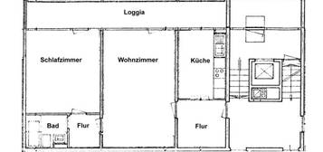 2 Zimmer Wohnung**74 qm**WM 1.200€**Großem Balkon **Bezugsfrei