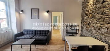 Appartement meublé  à louer, 3 pièces, 2 chambres, 66 m²