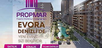 PROPMAR'DAN EVORA DENİZLİ EŞYALI 1,5+1 KİRALIK REZİDANS