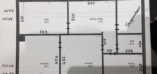 Sehr schöne 4 ZKB-Wohnung in ruhiger Lage