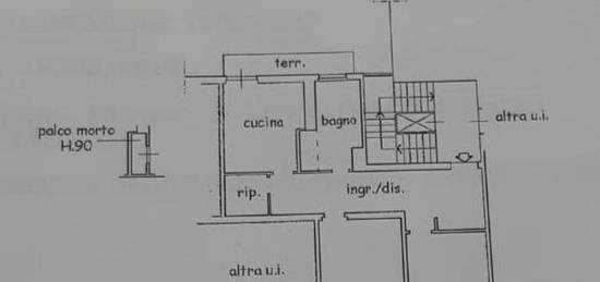 Trilocale in vendita in via Accursio, 3