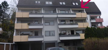 2-Zimmer-Maisonette-Wohnung mit gehobener Innenausstattung mit Balkon, EBK und Plassenburgblick