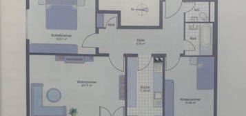 3 Zimmer Wohnung ab Oktober 2024