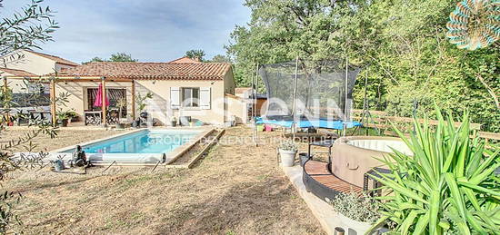 Maison à vendre à Saint Antonin Du Var 4 pièce(s) 74 m2 avec piscine, proche village et écoles