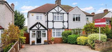 Semi-detached house for sale in Kingsley Avenue, Banstead SM7