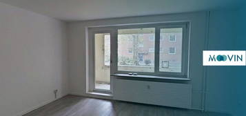 ** Leer aufgepasst: Stilvolle, helle 2-Zimmer-Wohnung mit Tageslichtbad und Balkon **