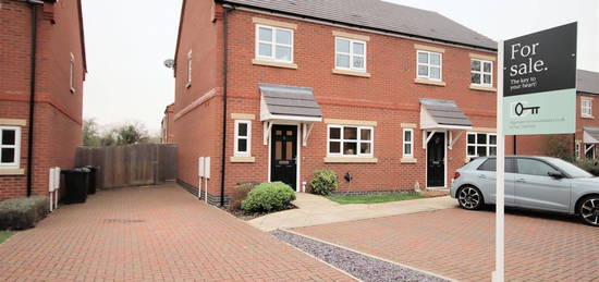 Semi-detached house for sale in Steeple Gardens, Harlington, Dunstable LU5