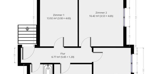 Helle, ruhige 3- Zimmer Wohnung in Rödental