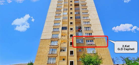 Yapracık 4.Bölge Cam Balkonlu-Yeni Boyalı 3+1 Kiralık Daire