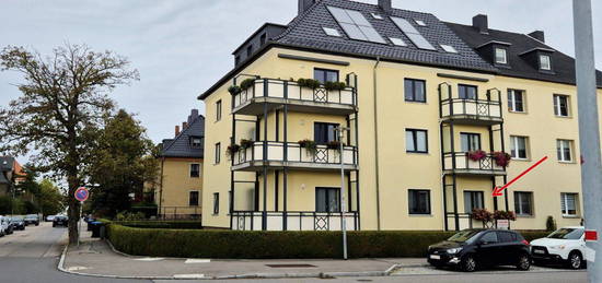 Gemütliche helle, sonnige Wohnung mit Balkon in Burgstädt