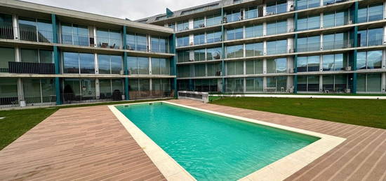 Apartamento T1 em Condomínio de Luxo com Piscina e Jardim - Espinho