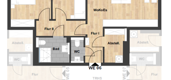 MODERNE 3-ZIMMER-ETAGENWOHNUNG MIT HOHEM WOHNKOMFORT