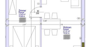 2 Zimmerwohnung mit großem Balkon, 47 m2, 2x Parkpl., Feldkirchen, auch Anleger, Provisionsfrei