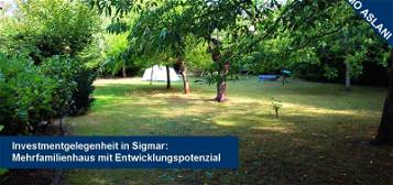Investmentgelegenheit in Sigmar: Mehrfamilienhaus mit Entwicklungspotenzial