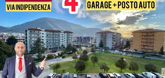 4 camere + accessori con Garage e Posto Auto