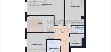 Freie 3-Zimmer-DG in Hannover - Schwarze Heide mit Balkon