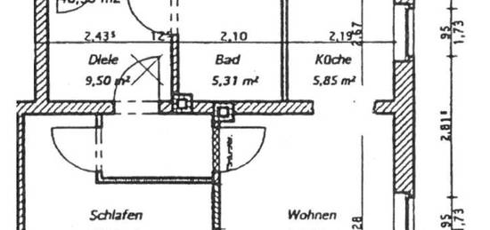 Schöne 2-Raum-Wohnung mit Balkon in Dresden Mockritz