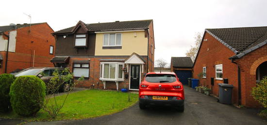 Semi-detached house for sale in Longfellow Close, Wigan WN3