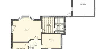 Schöne EG Wohnung mit Terrasse und Garten ab dem 01.01.25 zu vermieten