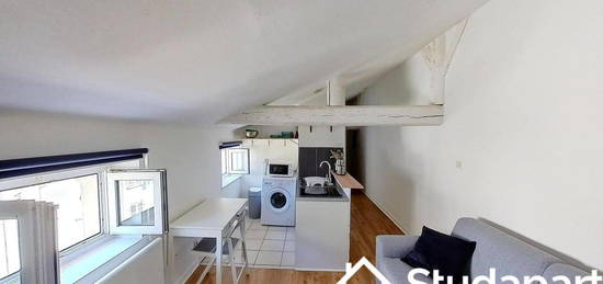 Studio meublé  à louer, 1 pièce, 19 m², Étage 3/–