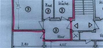 Schöne 1-Zimmer-Wohnung mit Einbauküche in Hannover