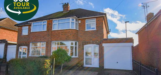 Semi-detached house for sale in Cardinals Walk, Netherhall, Leicester LE5