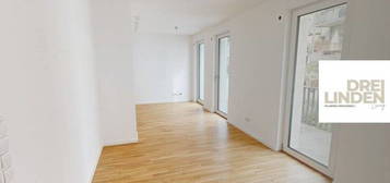 ++ ERSTBEZUG: Stilvolle 2-Zimmer-Wohnung mit Balkon und viel Tageslicht im Wohnquartier DREILINDEN Living ++