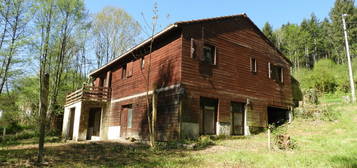 Maison en bois à rénover - secteur calme et naturel - Saint-