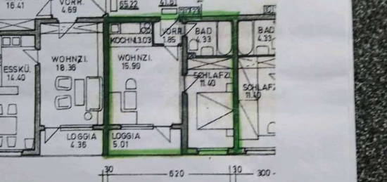 2 Zimmer Wohnung in Bad Schallerbach/ Zentrum