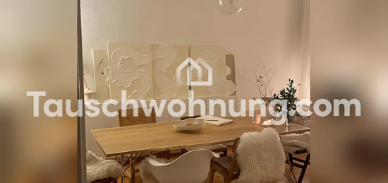 Tauschwohnung: wunderschöne 3-Zimmer Altbauwohnung mit 2 Balkonen