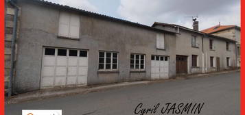 Maison de bourg avec grand garage