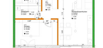 Attraktive 2-Raum-Wohnung mit EBK, PKW-Stellplatz und eigenem Garten in Wertach