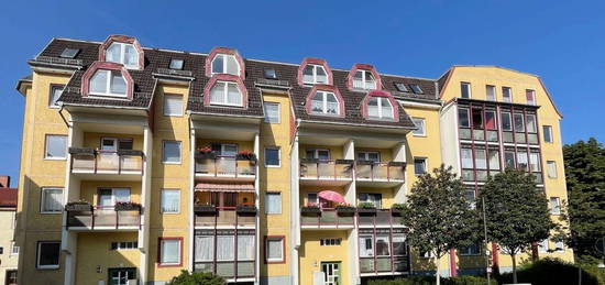 sanierte 2-Raum-Wohnung mit Balkon in der Innenstadt