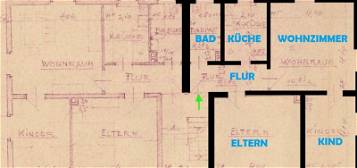 Geräumige Erdgeschosswohnung mit 3 Zimmern in Gelsenkirchen-Buer