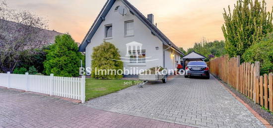 Papenburg! Einfamilienhaus mit Carport, Wintergarten, Gartenanlage und Blockhaus in ruhiger Lage!