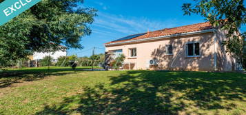 Maison de plain-pied - 3 chambres - Saint-Gauzens