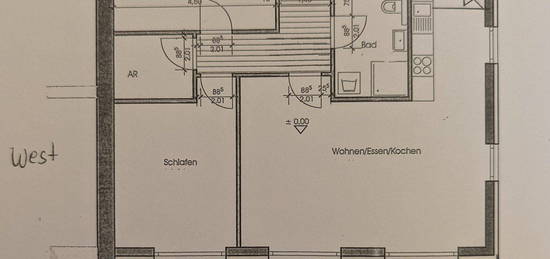 EG-Wohnung in Düppenweiler langfristig zu vermieten