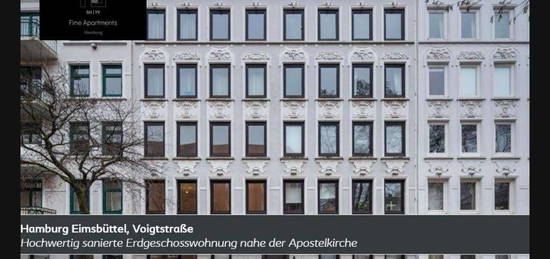 **Erstbezug n. Kernsanierung: Urbane moderne 2-Zimmer-Wohnung mit Charme & Stil** (auch WG-geeignet)