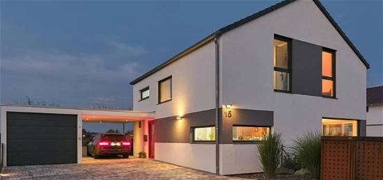 LUXHAUS Familien - Glück auf 126m² Schlüsselfertig 100% Wohlfühlklima – 100% Design