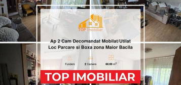 Ap 2 Cam Decomandat Mobilat/Utilat Loc Parcare si Boxa zona Maior Bacila