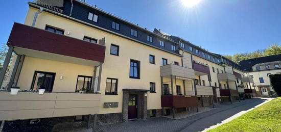 In ruhiger Seitenstraße gelegene 2-Raum-Wohnung mit Balkon