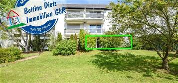 DIETZ: Voll-Möblierte 2-Zimmer-Terrassenwohnung in ruhiger Wohnlage von Dieburg!
