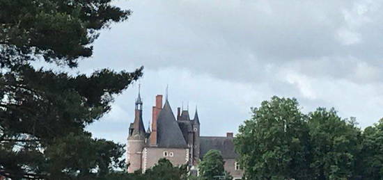 Maison bourgeoise avec terrain en centre ville