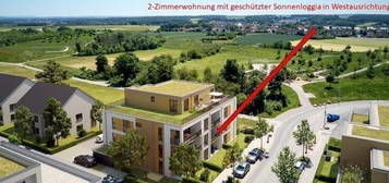 2 Zi.-Wohnung mit Westloggia im 2 OG - Baubeginn erfolgt