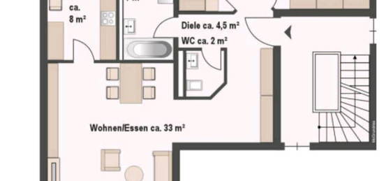 3 Zimmer-Wohnung in Dornstadt