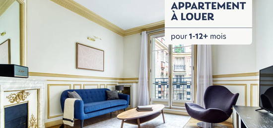 Appartement meublé  à louer, 2 pièces, 1 chambre, 55 m²