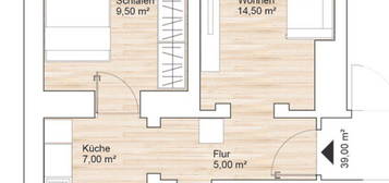 Schöne möblierte 2 Raumwohnung im Hinterhaus, Paulusviertel