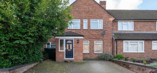 Semi-detached house for sale in Bovingdon Crescent, Watford, Hertfordshire WD25